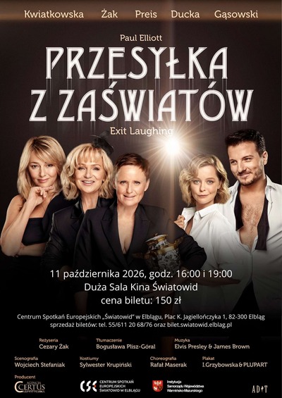 Plakat wydarzenia: Przesyłka z zaświatów
