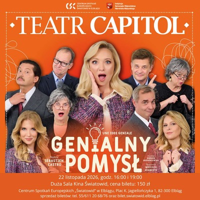 Plakat wydarzenia: Genialny pomysł