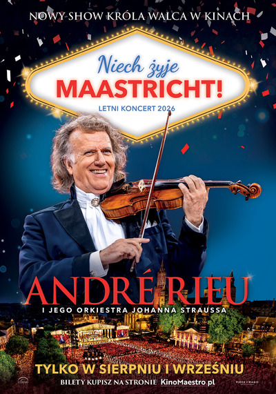 Plakat wydarzenia:  André Rieu. Niech żyje Maastricht!