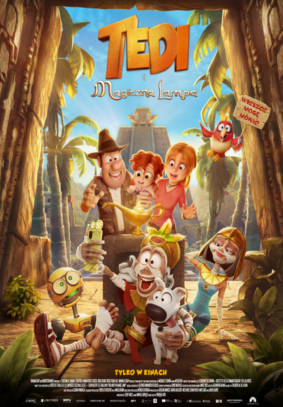 Event poster:  Tad and the Magic Lamp